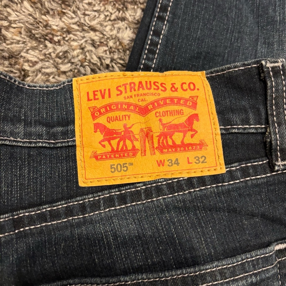 Levi's Men's 505 Regular Fit Jeans